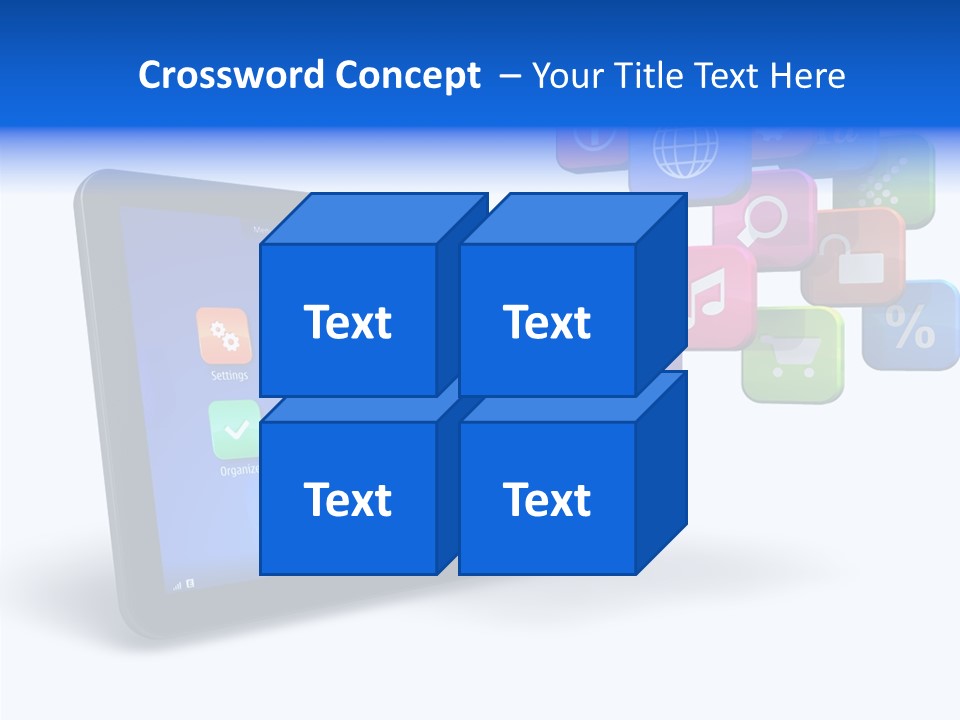 Mobile Computer Laptop PowerPoint Template