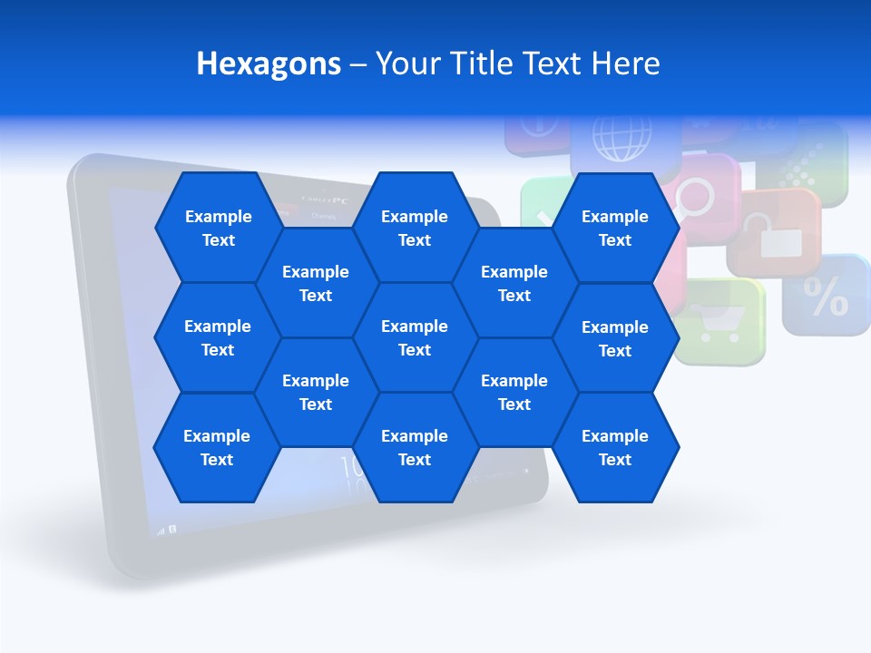 Mobile Computer Laptop PowerPoint Template