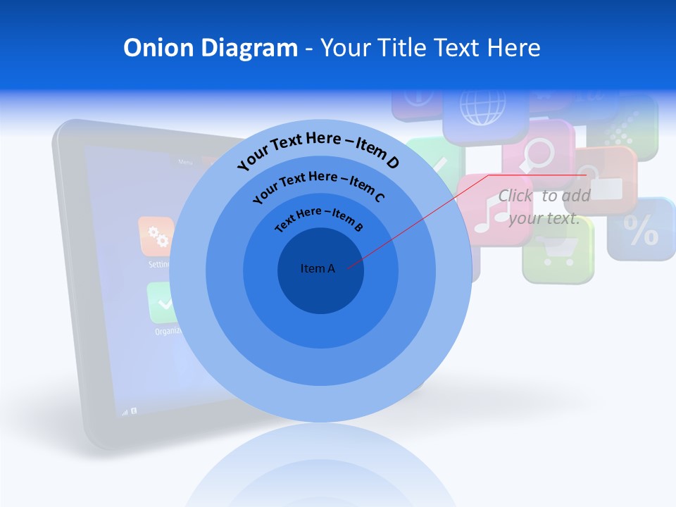 Mobile Computer Laptop PowerPoint Template