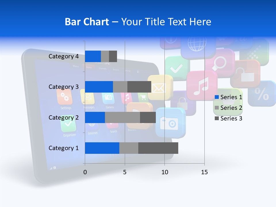 Mobile Computer Laptop PowerPoint Template