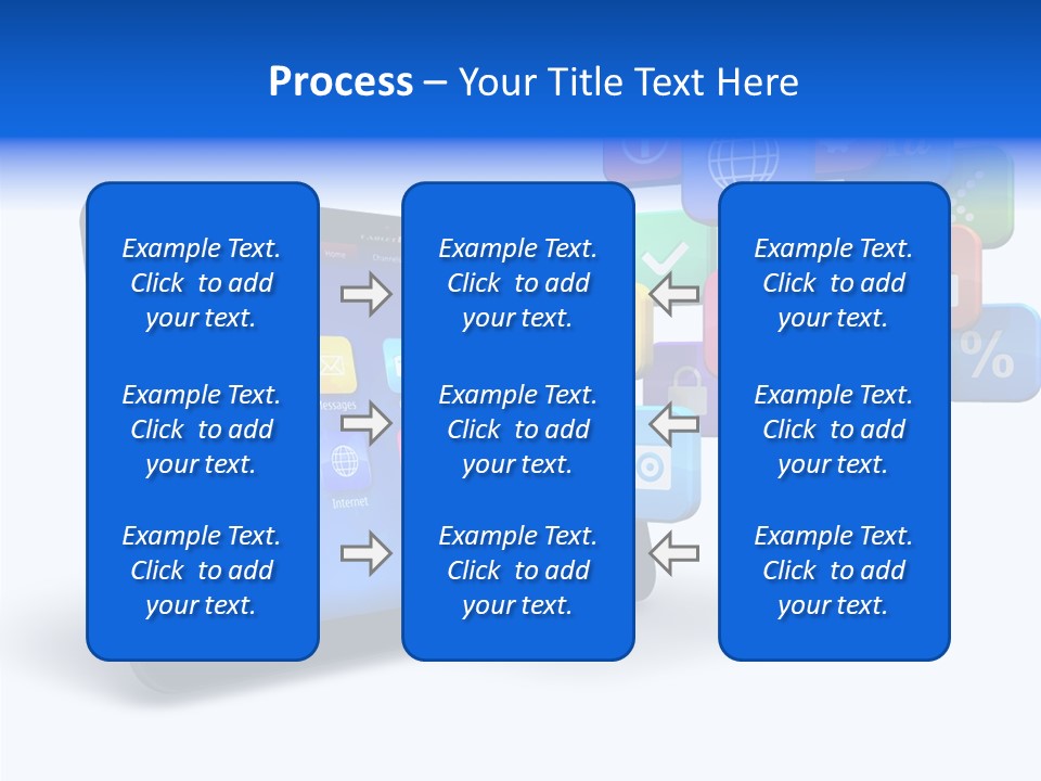 Mobile Computer Laptop PowerPoint Template