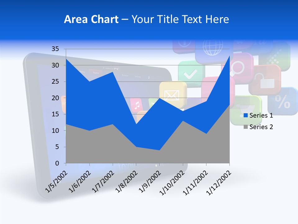 Mobile Computer Laptop PowerPoint Template