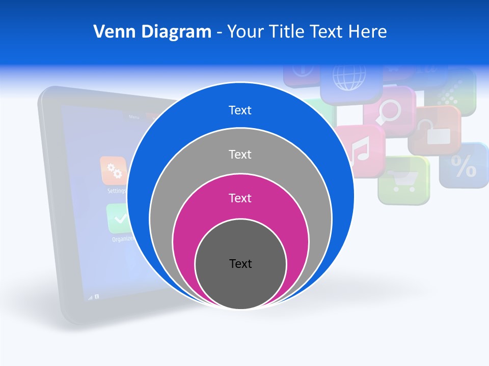 Mobile Computer Laptop PowerPoint Template