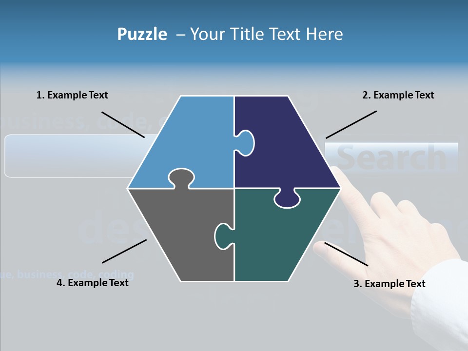 Symbol Concept Hand PowerPoint Template