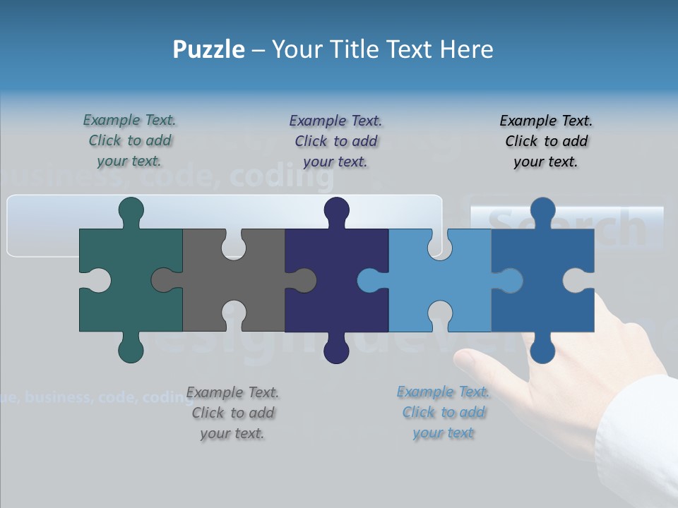 Symbol Concept Hand PowerPoint Template