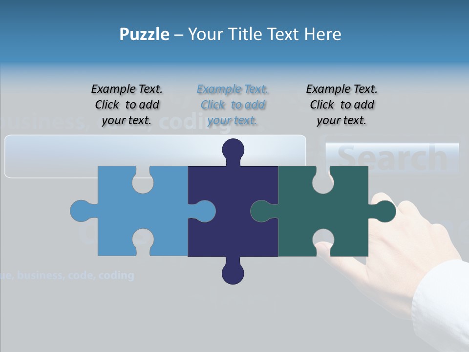 Symbol Concept Hand PowerPoint Template