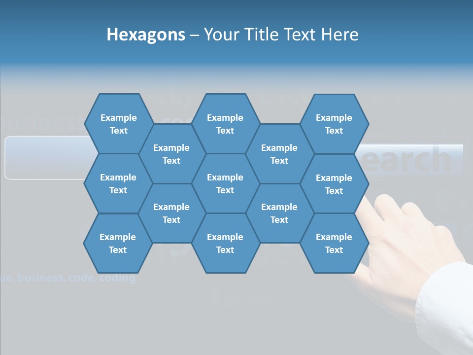 Symbol Concept Hand PowerPoint Template