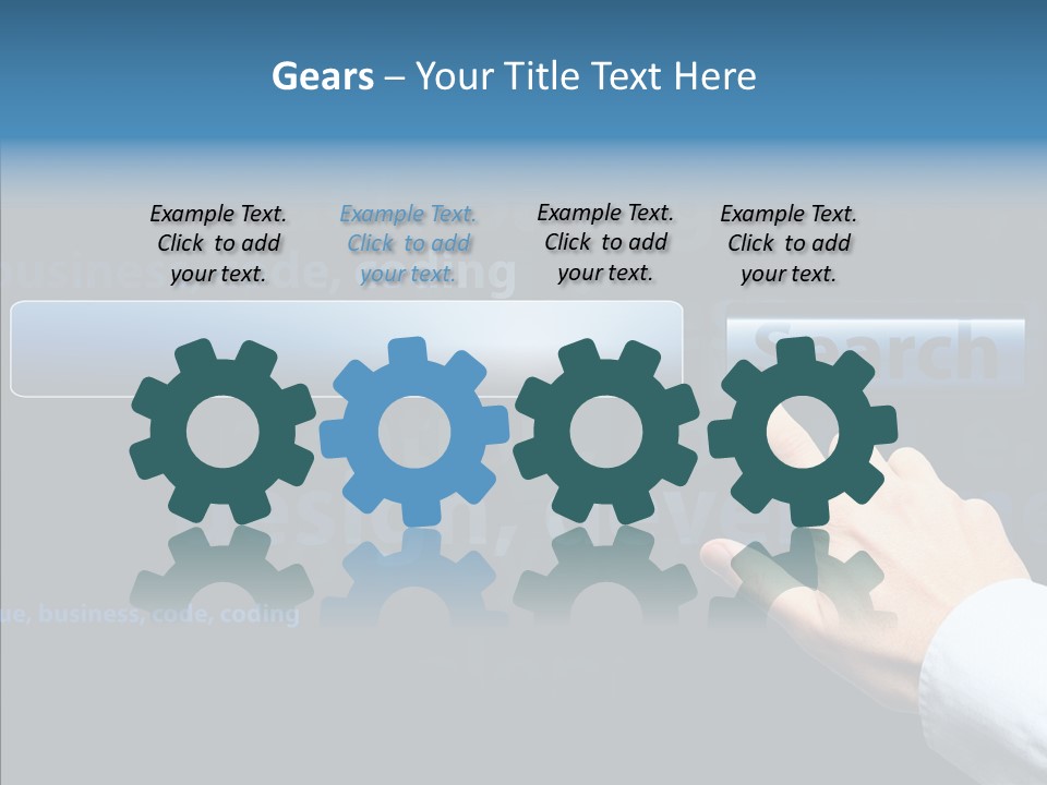 Symbol Concept Hand PowerPoint Template