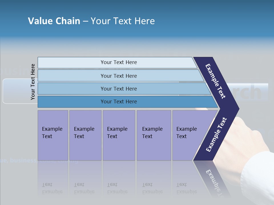 Symbol Concept Hand PowerPoint Template