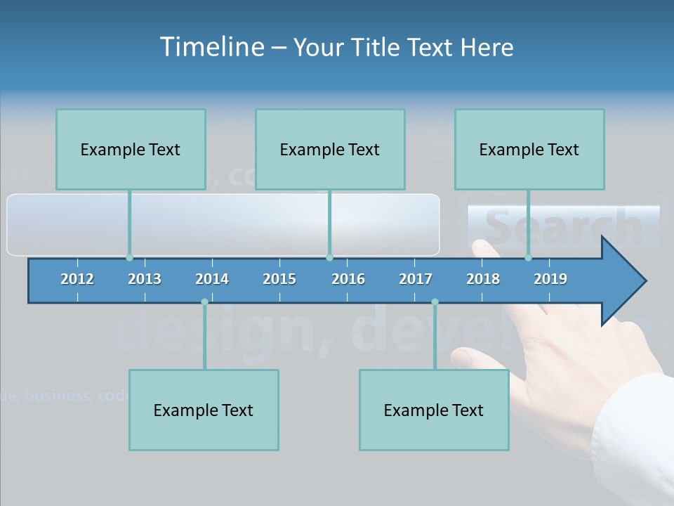Symbol Concept Hand PowerPoint Template