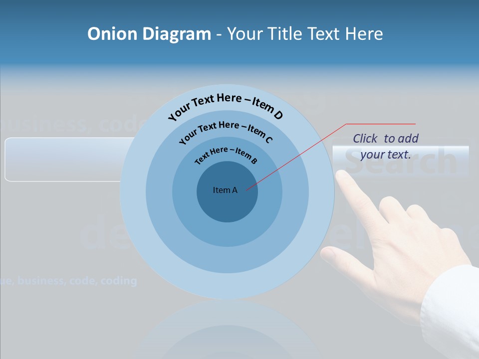 Symbol Concept Hand PowerPoint Template
