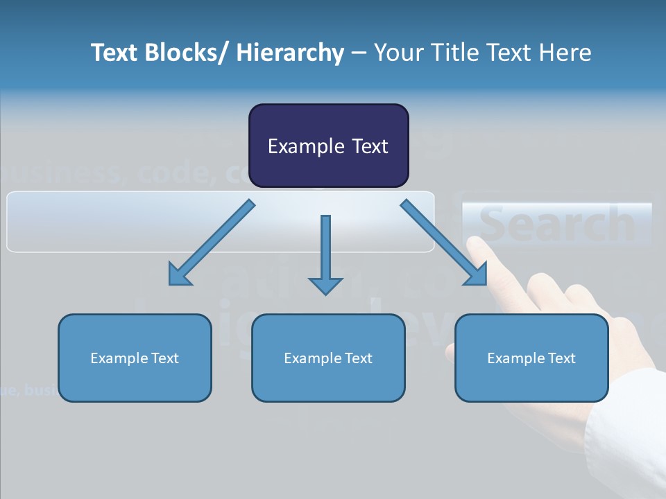 Symbol Concept Hand PowerPoint Template
