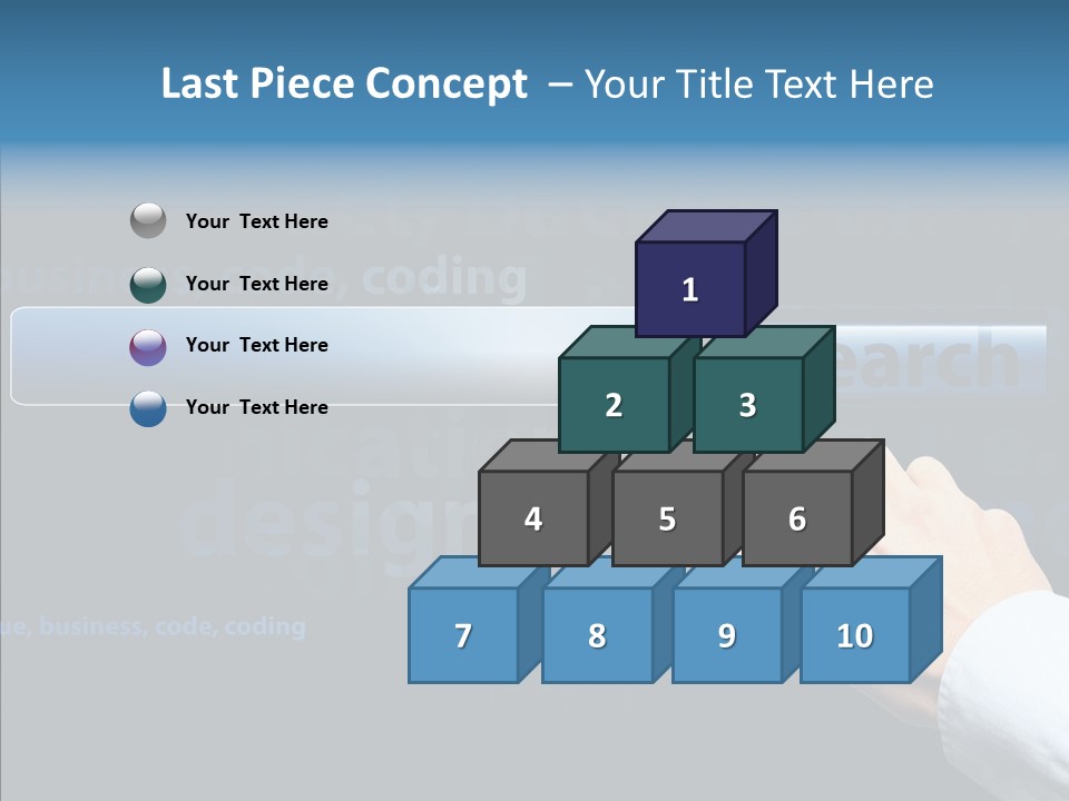 Symbol Concept Hand PowerPoint Template