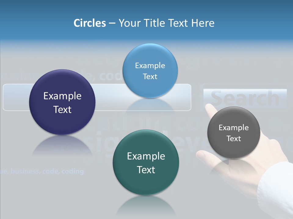 Symbol Concept Hand PowerPoint Template