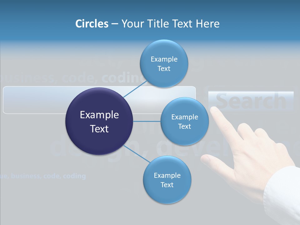 Symbol Concept Hand PowerPoint Template