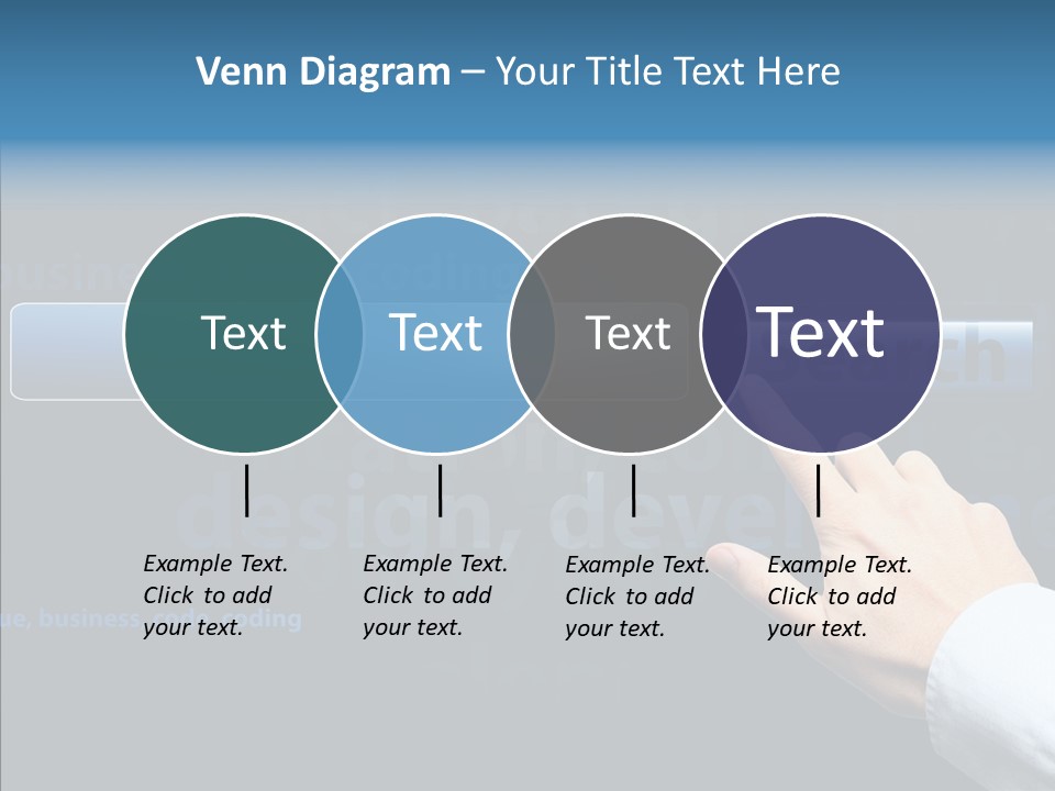Symbol Concept Hand PowerPoint Template