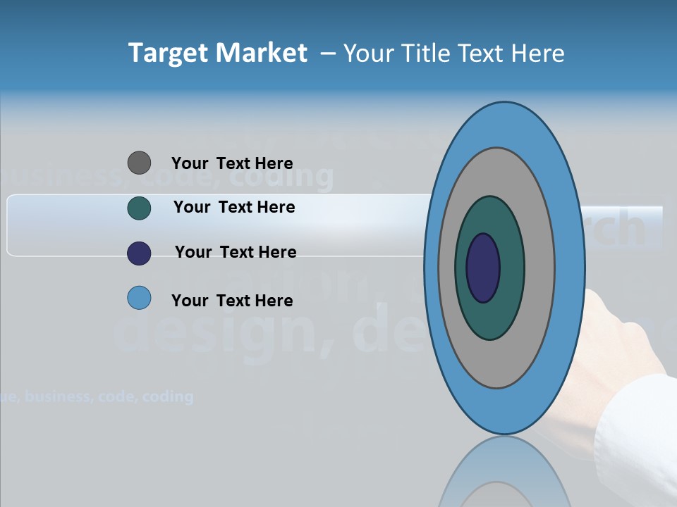 Symbol Concept Hand PowerPoint Template