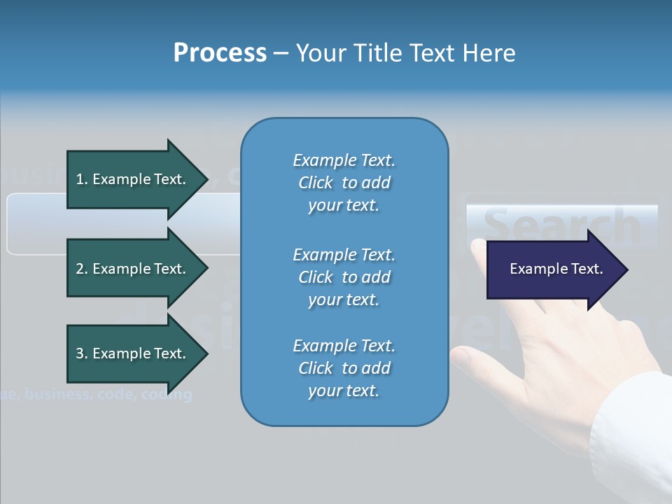 Symbol Concept Hand PowerPoint Template