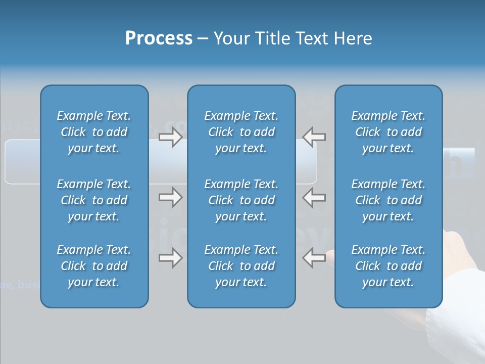 Symbol Concept Hand PowerPoint Template