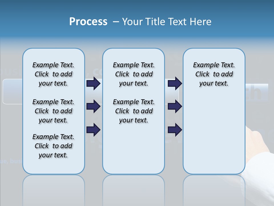 Symbol Concept Hand PowerPoint Template