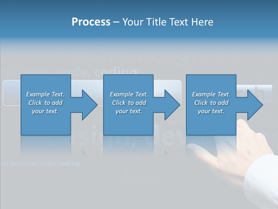 Symbol Concept Hand PowerPoint Template