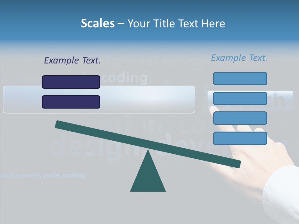 Symbol Concept Hand PowerPoint Template
