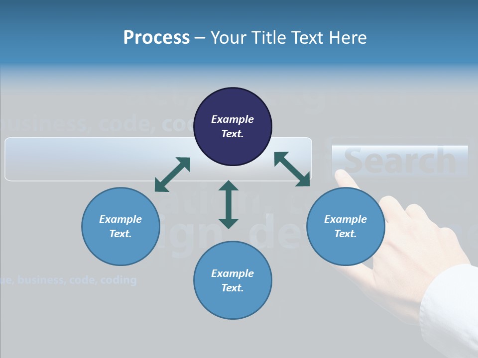 Symbol Concept Hand PowerPoint Template