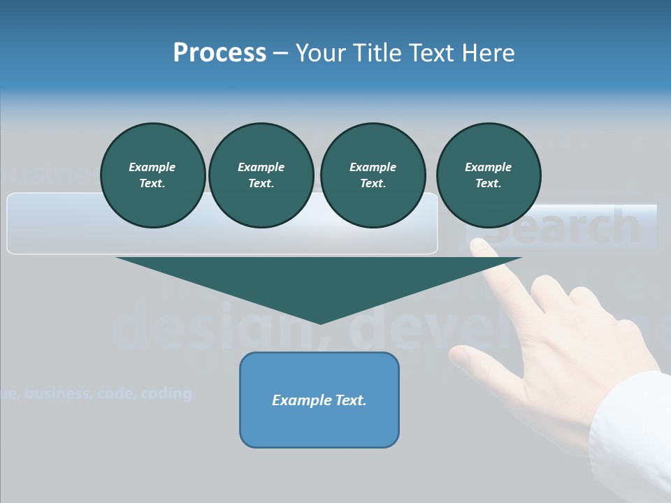 Symbol Concept Hand PowerPoint Template