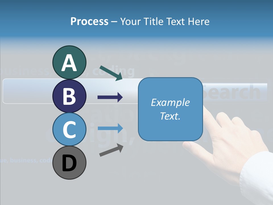 Symbol Concept Hand PowerPoint Template