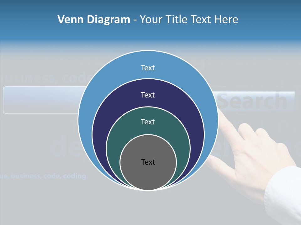 Symbol Concept Hand PowerPoint Template