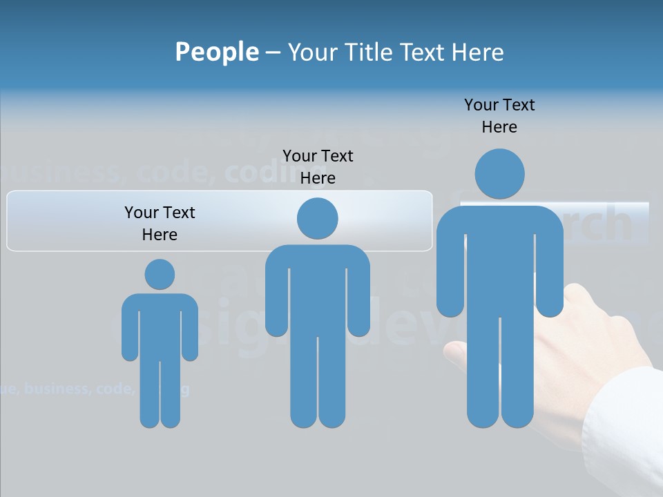 Symbol Concept Hand PowerPoint Template