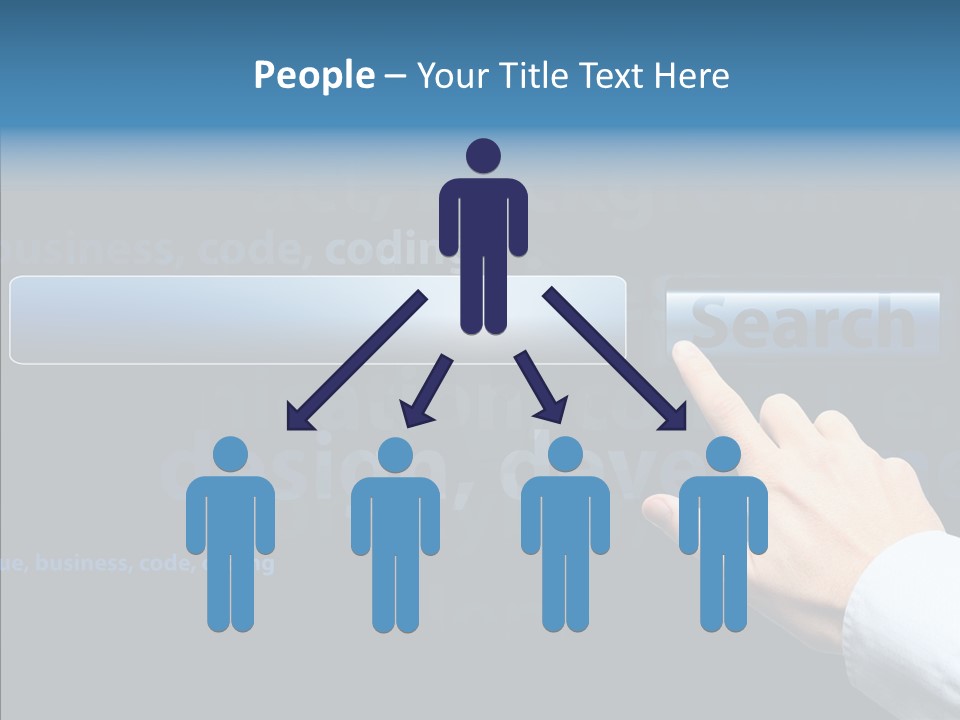 Symbol Concept Hand PowerPoint Template