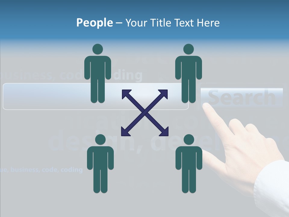 Symbol Concept Hand PowerPoint Template