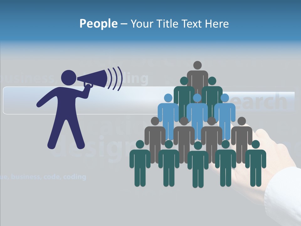 Symbol Concept Hand PowerPoint Template