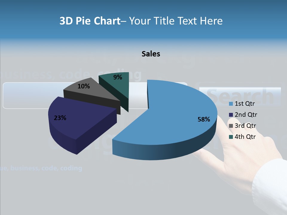 Symbol Concept Hand PowerPoint Template