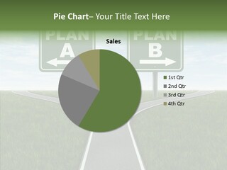 Pathway Change Business Plan PowerPoint Template