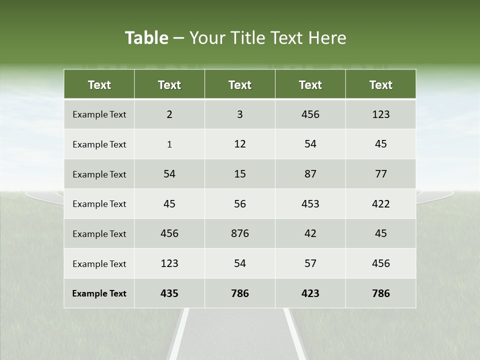 Pathway Change Business Plan PowerPoint Template