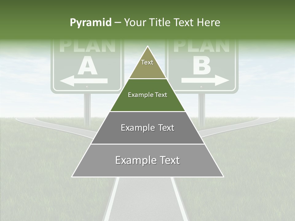 Pathway Change Business Plan PowerPoint Template
