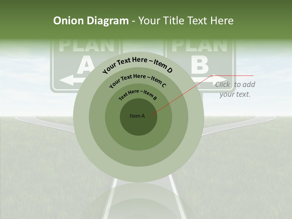 Pathway Change Business Plan PowerPoint Template