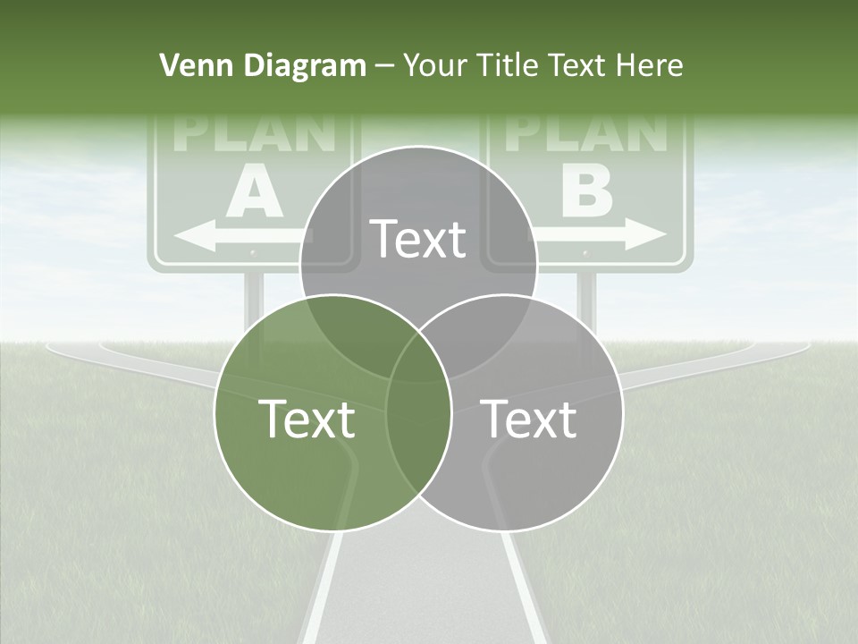 Pathway Change Business Plan PowerPoint Template
