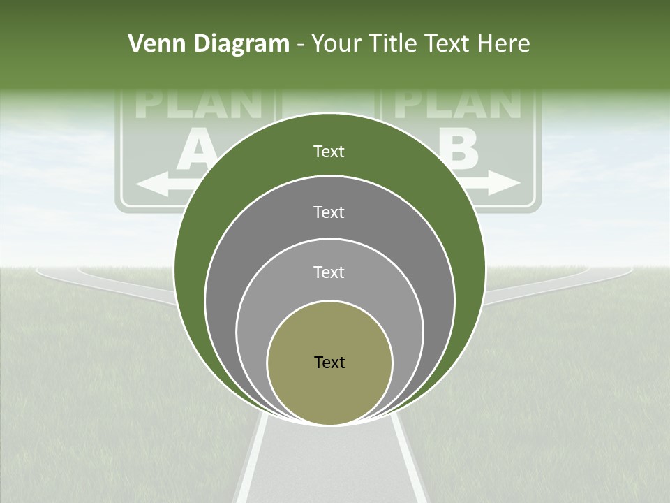 Pathway Change Business Plan PowerPoint Template