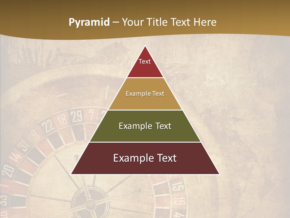 Grungy Lucky Scratches PowerPoint Template