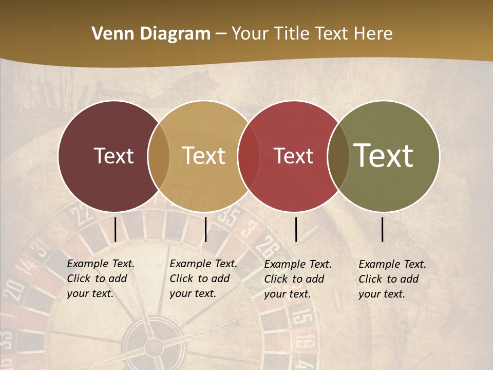 Grungy Lucky Scratches PowerPoint Template