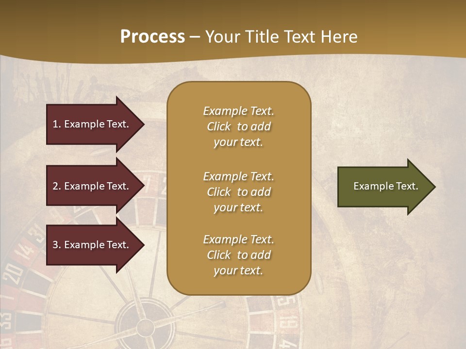 Grungy Lucky Scratches PowerPoint Template