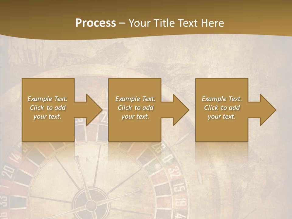 Grungy Lucky Scratches PowerPoint Template