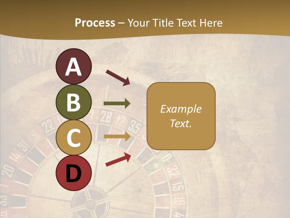 Grungy Lucky Scratches PowerPoint Template