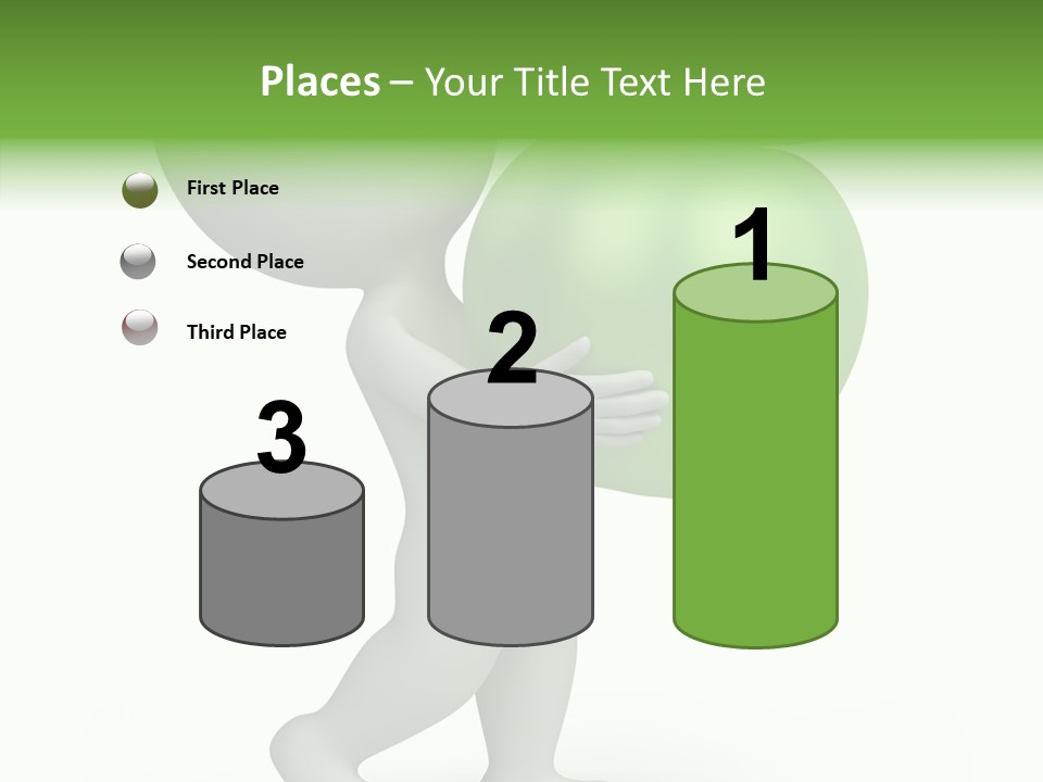 Healthy Abstract Guy PowerPoint Template