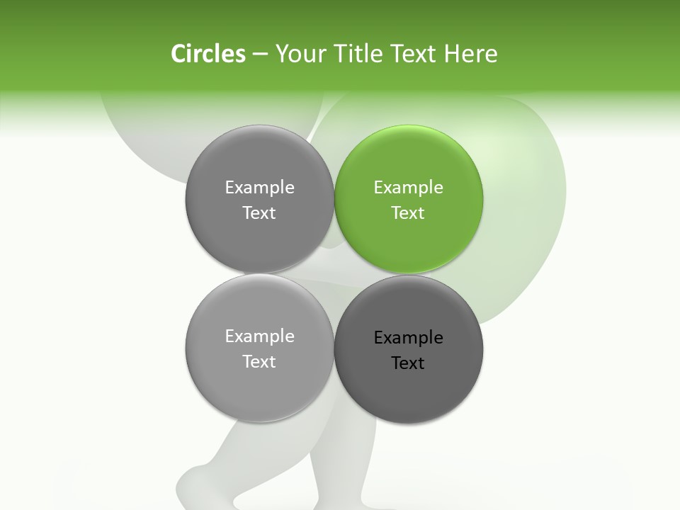 Healthy Abstract Guy PowerPoint Template