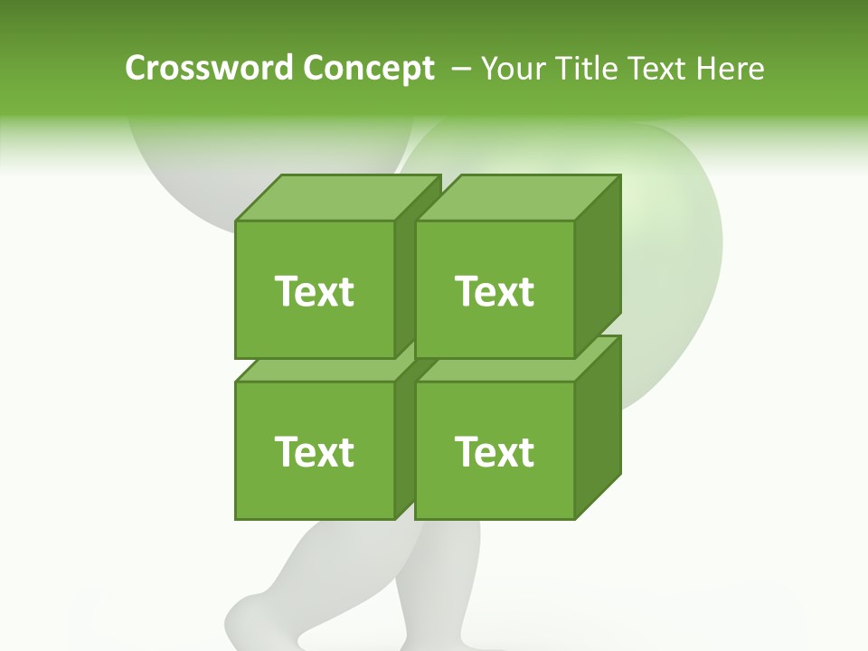 Healthy Abstract Guy PowerPoint Template