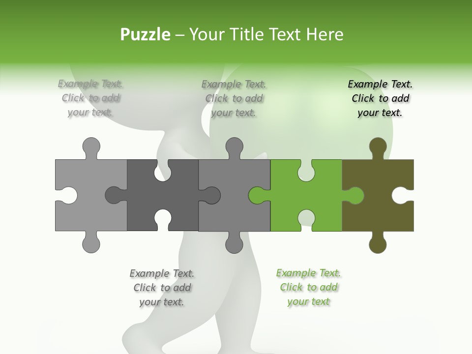 Healthy Abstract Guy PowerPoint Template